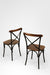 Cross Back Chair Set Of 2