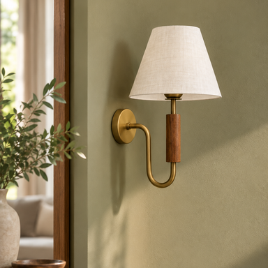 Resort Wood Elegance Wall Lamp