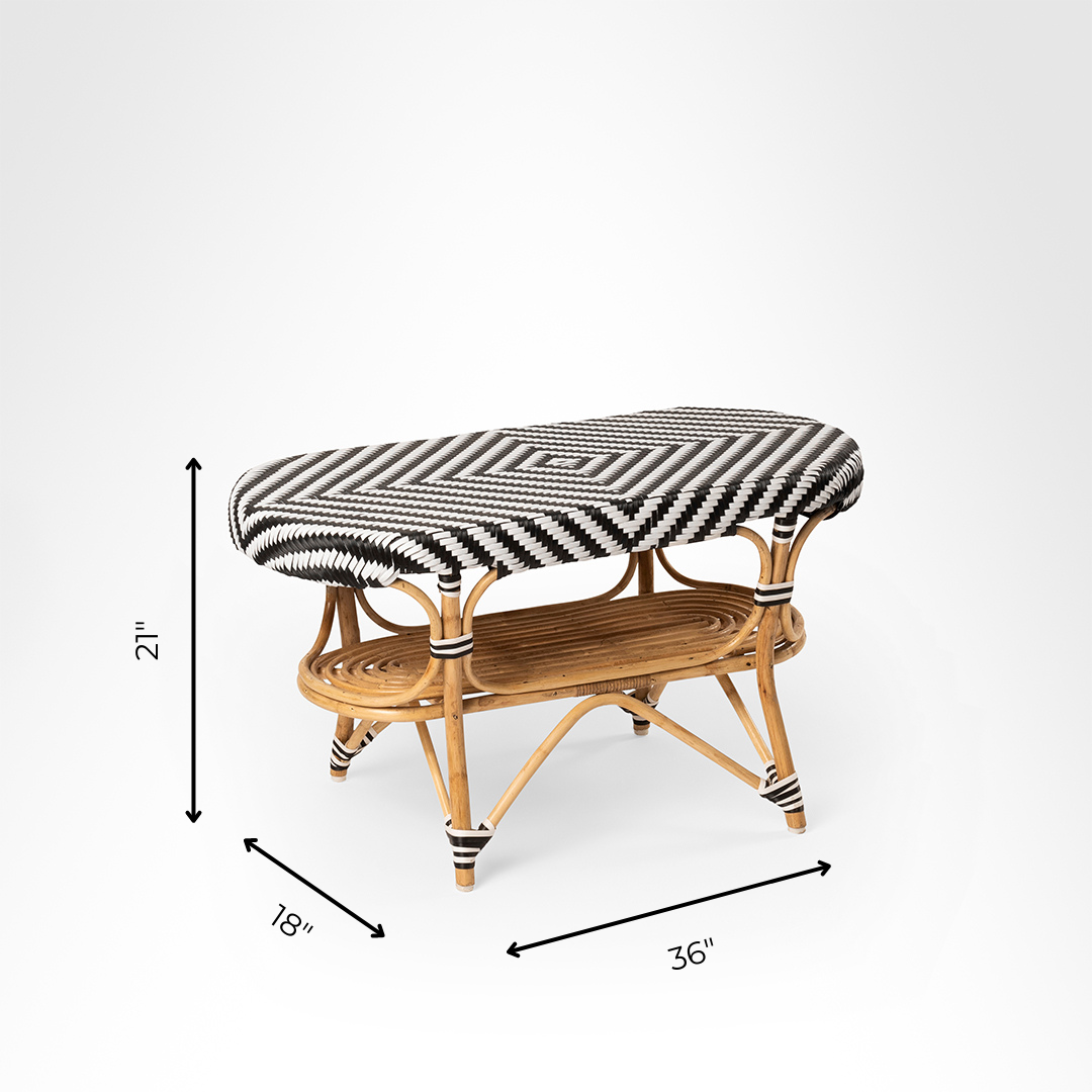 D Popsicle Cane Coffee Table