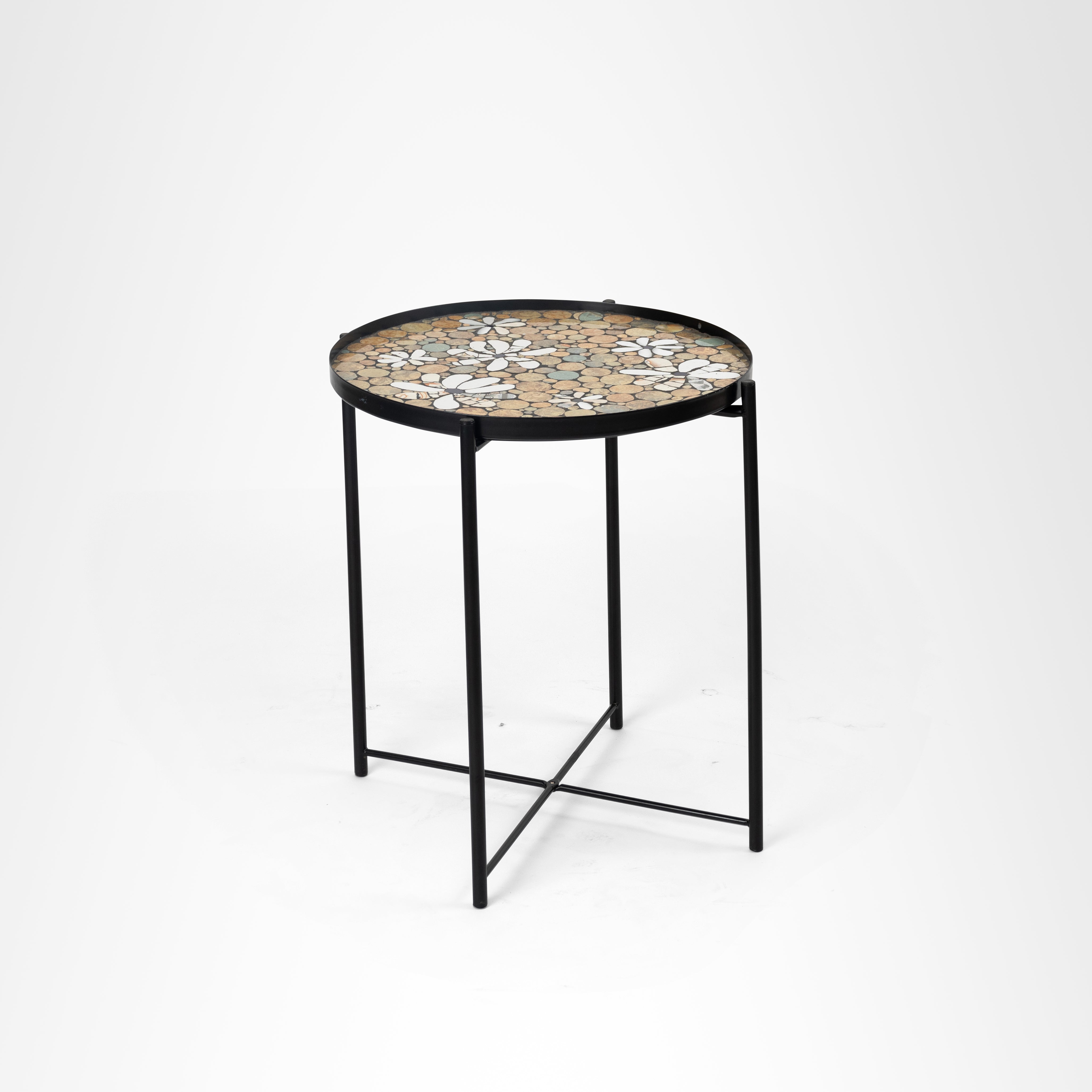Daisy Mosaic Coffee Table - Outdoor Furniture