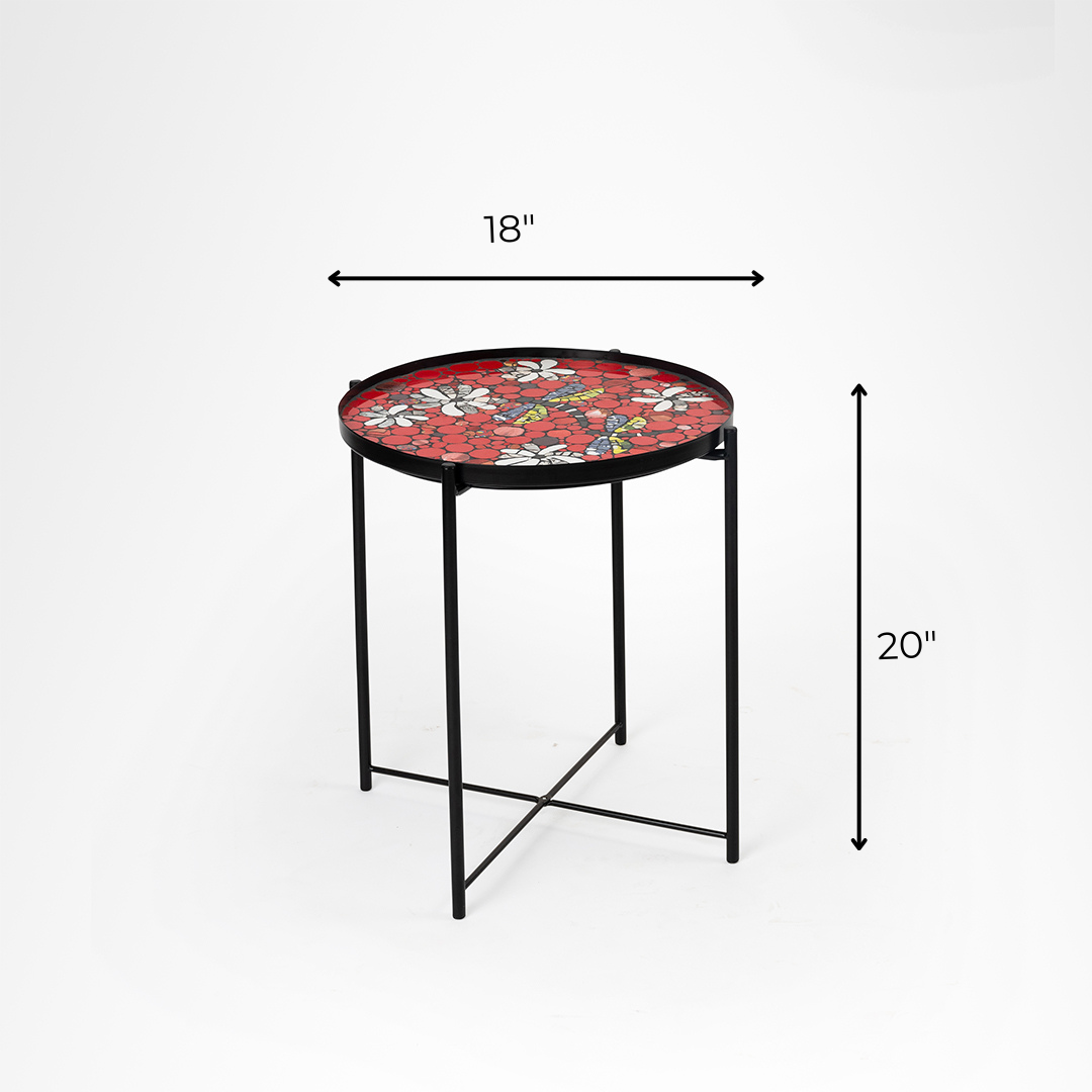 Daisy Mosaic Coffee Table - Outdoor Furniture