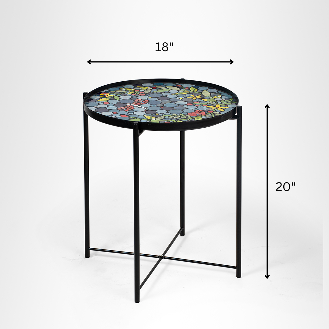 Daisy Mosaic Coffee Table - Outdoor Furniture