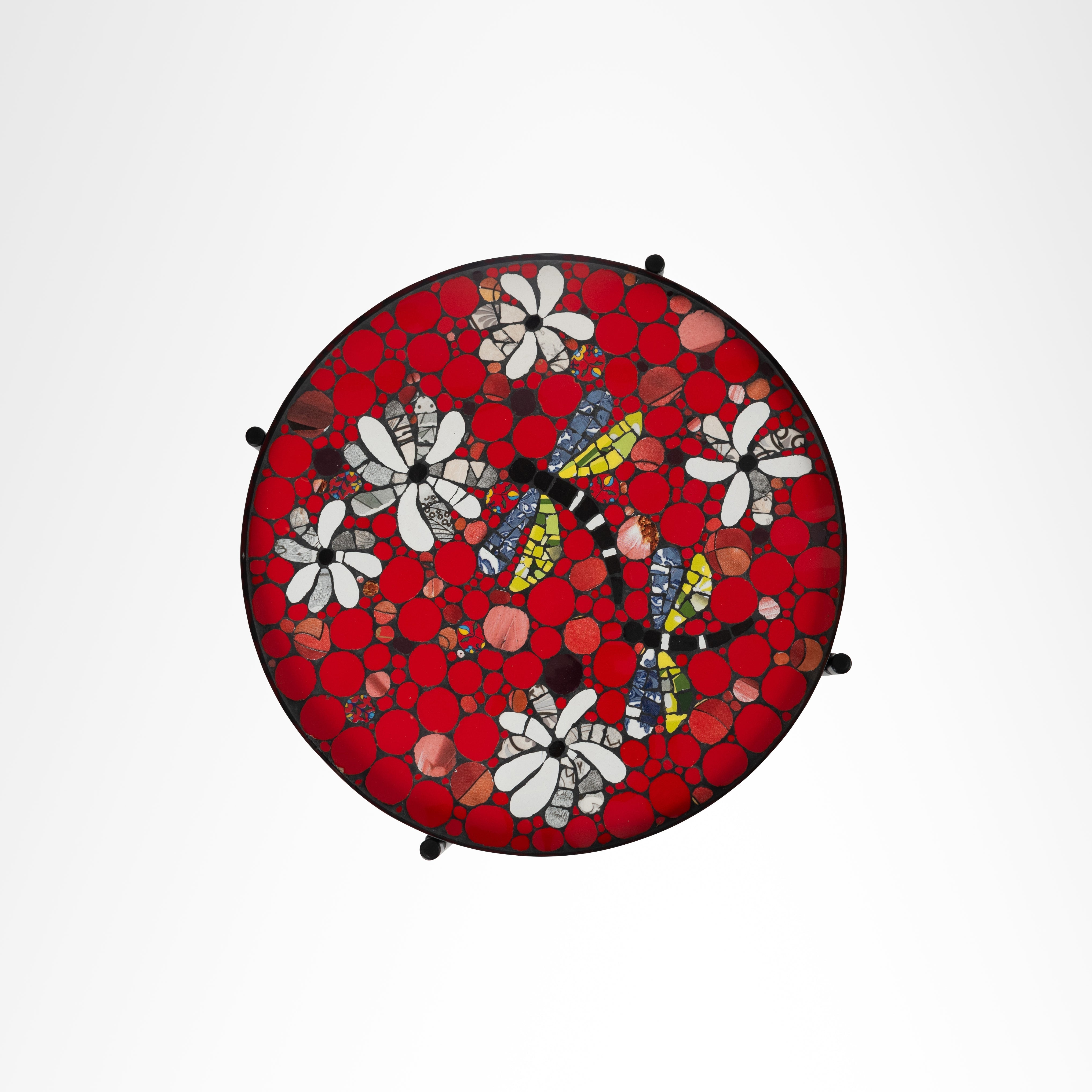 Daisy Mosaic Coffee Table - Outdoor Furniture