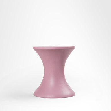 Daisy Stool - Pink / D: 16’’ H: 18’’ / FRP