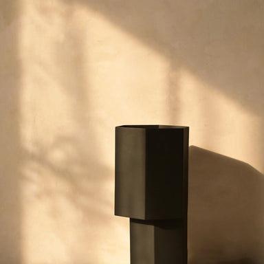 Dawn Table Lamp - L:7 x W:7 x H:14 In inches / Aluminium - Lighting