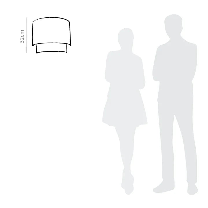Diamond Wall Lamp - L:16’’ W:8’’ H: 13’’ / Natural / Off-White Fabric and Cane - Lighting