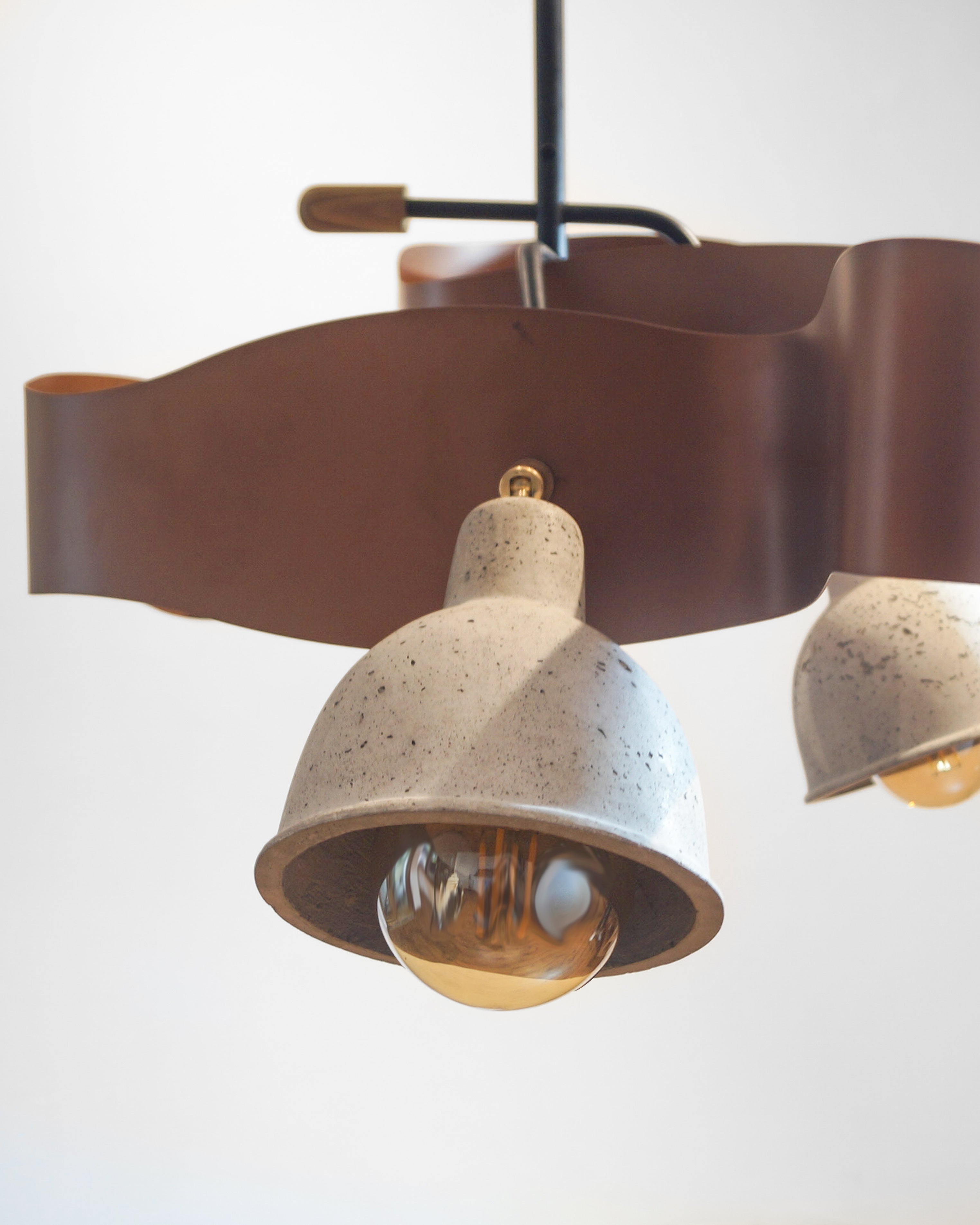 Concrete Luxe Chandelier