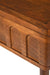 Dome Mango Wood Console Table - Teak / Mango wood / L: 48’’ W: 18’’ H: 34’’ - Furniture