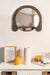 Donna Mirror - Terrazzo Jaiselmer, Black Chips on Black Base / L: 60.0cm x B: 54.0cm x H: 2.4cm / Terrazzo - Stone