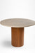 Dot Dining Table - Dia: 42’’ H: 30’’ / Ply with Veneer and Microconcrete - Indoor Furniture