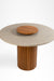 Dot Dining Table - Dia: 42’’ H: 30’’ / Ply with Veneer and Microconcrete - Indoor Furniture