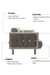 Drift Noir 3 Seater Sofa – outdoor lifestyle setting