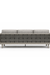 Drift Noir 3 Seater Sofa – close-up of the finish and detailing