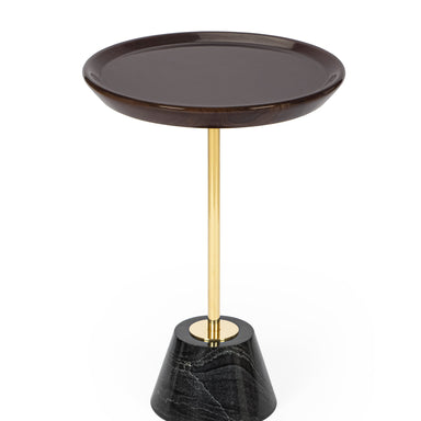 Drink Table - Natural / Wood, stainless steel and marble - Indoor Furniture