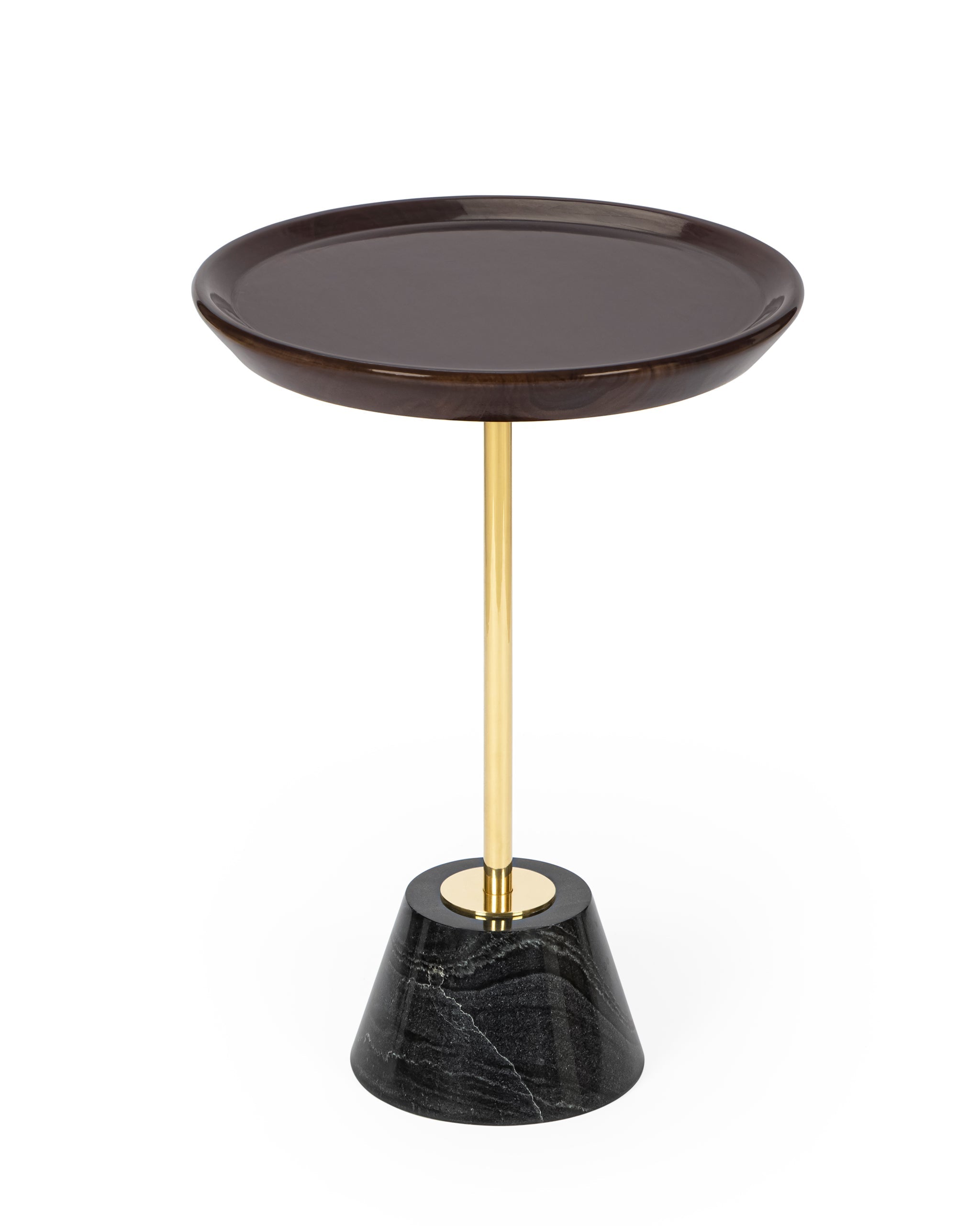 Drink Table - Natural / Wood, stainless steel and marble - Indoor Furniture