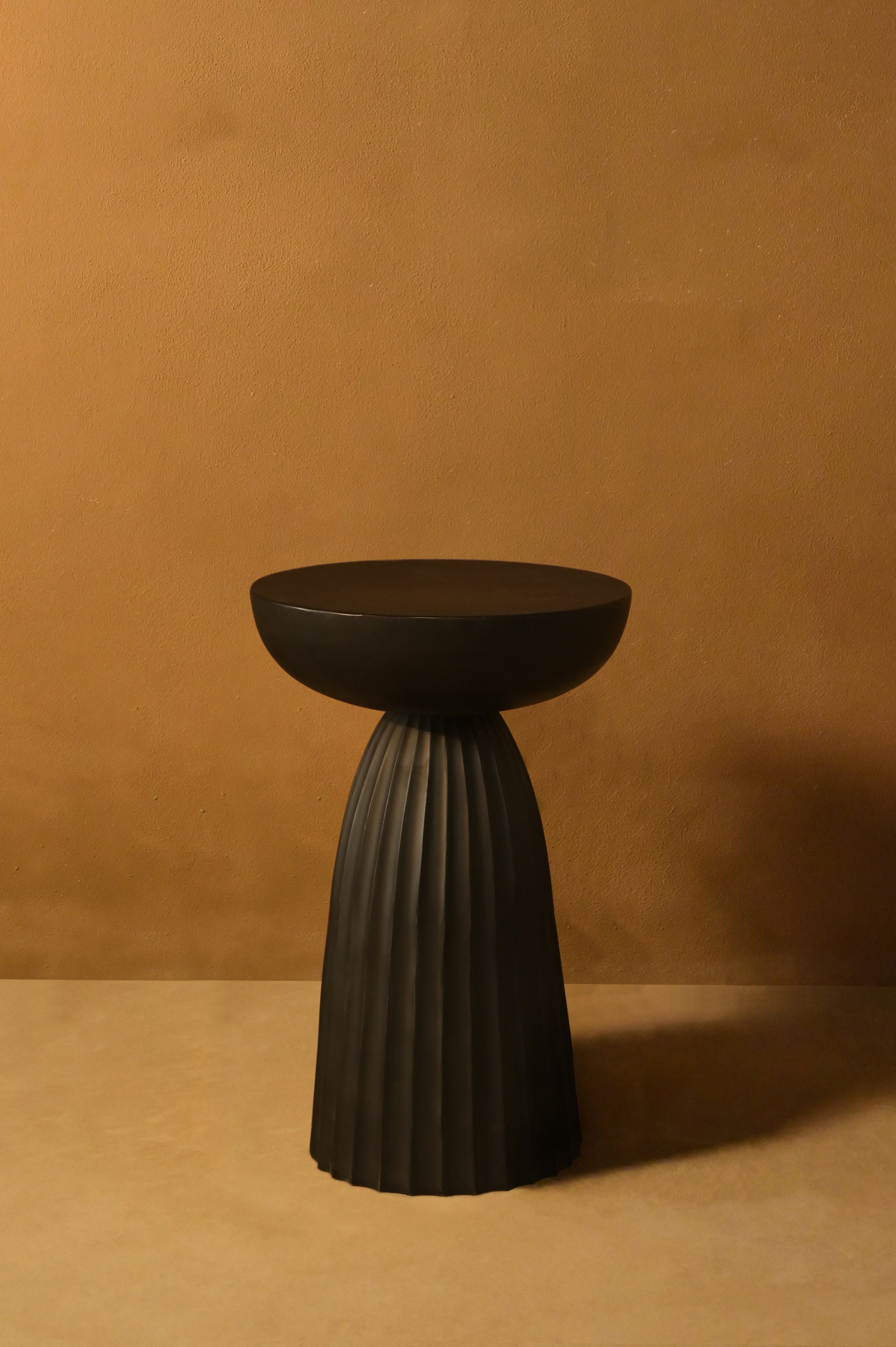 Droop Table - L:12 x W:12 x H:18 In inches / Metal - Indoor Furniture
