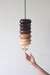 Dune Lamp - Black and Dark brown and Brown and Reddish and white to light beige and light to medium reddish-brown