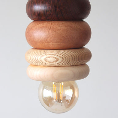 Dune Lamp - Black and Dark brown and Brown and Reddish and white to light beige and light to medium reddish-brown