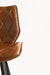 Dunhill Chair 21 - Mild Steel & Vegan Leather / L:61 x B:51 x H:83 In cm - Indoor Furniture