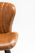 Dunhill Chair 27 - Mild Steel & Vegan Leather / L:59 x B:49.5 x H:85.5 In cm - Indoor Furniture