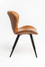 Dunhill Chair 27 - Mild Steel & Vegan Leather / L:59 x B:49.5 x H:85.5 In cm - Indoor Furniture