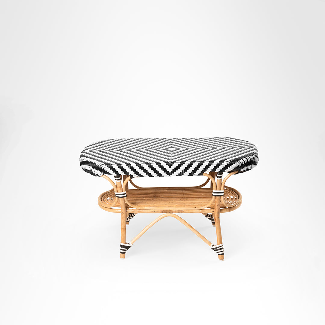 Dv Popsicle Cane Coffee Table And Chair Set