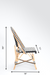 Dv Popsicle Cane Coffee Table And Chair Set
