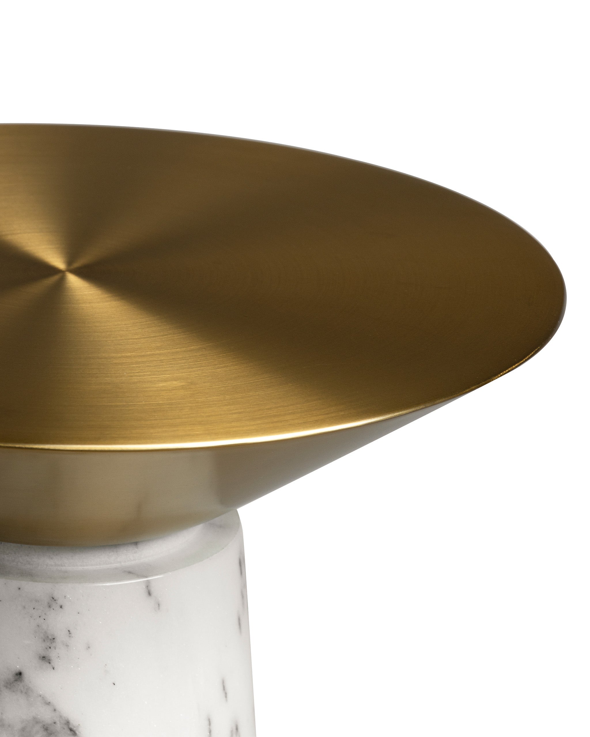 Ebb Table - Natural / Stainless steel and marble - Indoor Furniture
