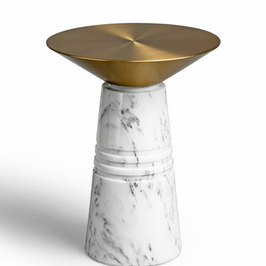 Ebb Table - Natural / Stainless steel and marble - Indoor Furniture
