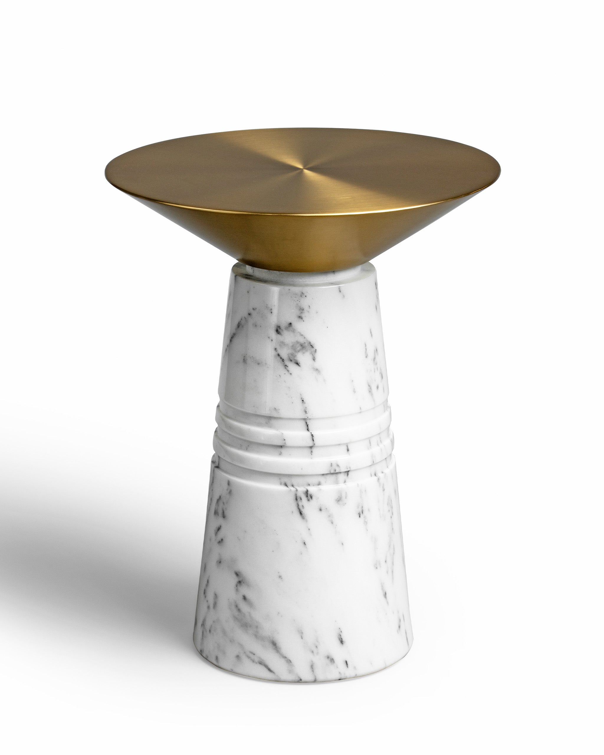 Ebb Table - Natural / Stainless steel and marble - Indoor Furniture