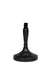 Ebon Side Table - Black / Teakwood / D: 18’’; H: 20’’ - Furniture