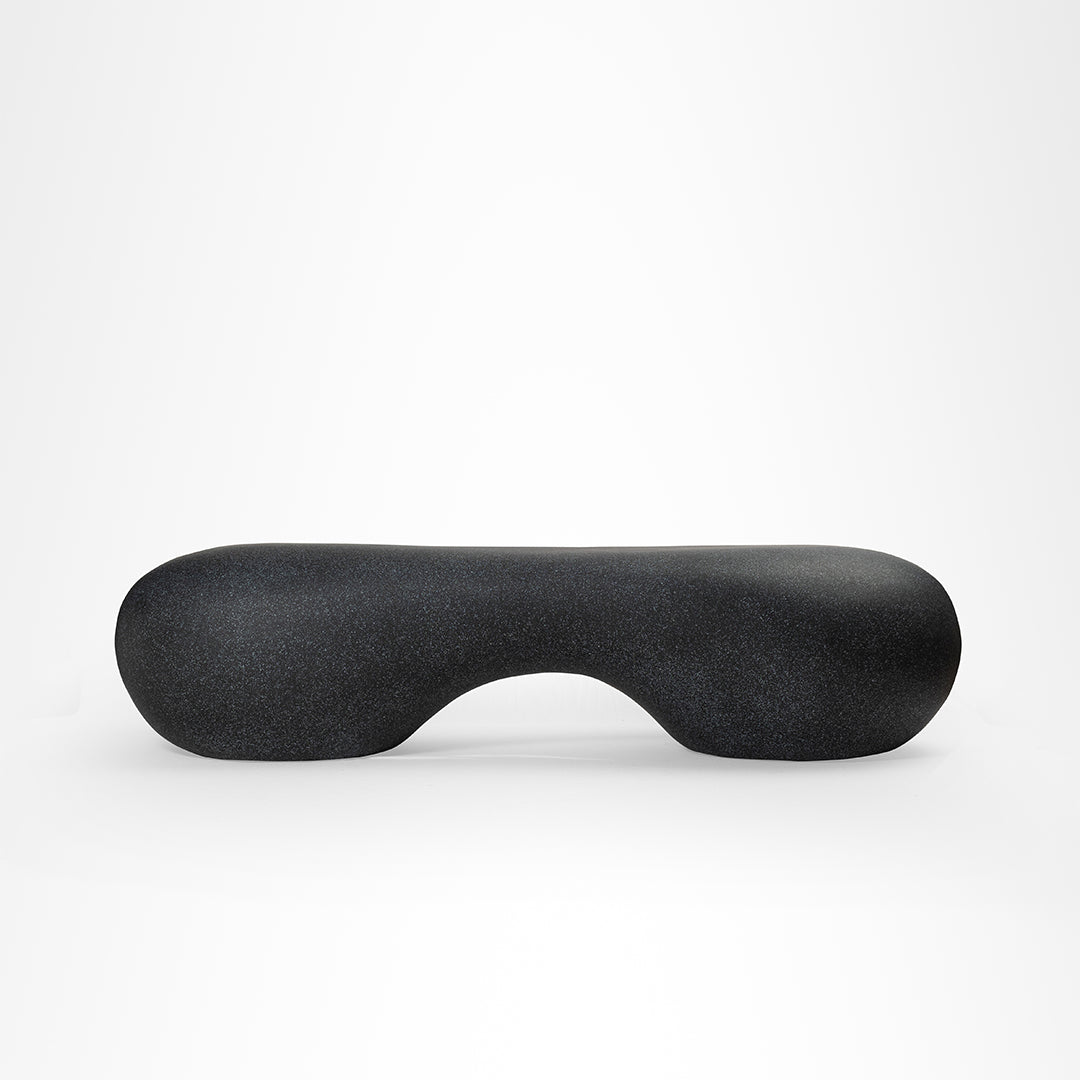 Eden Bench - W: 60’’ D: 22’’ H: 17’’ / Black Granite / FRP
