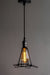 Edison Cage Pendant Industrial Light High Gloss Finish E27 Holder With Switch