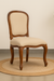 Eira Dining Chair - Teak / Teakwood, fabric / L: 19.5’’ W: 22’’ H: 38’’; Seat Height: 18’’ - Furniture