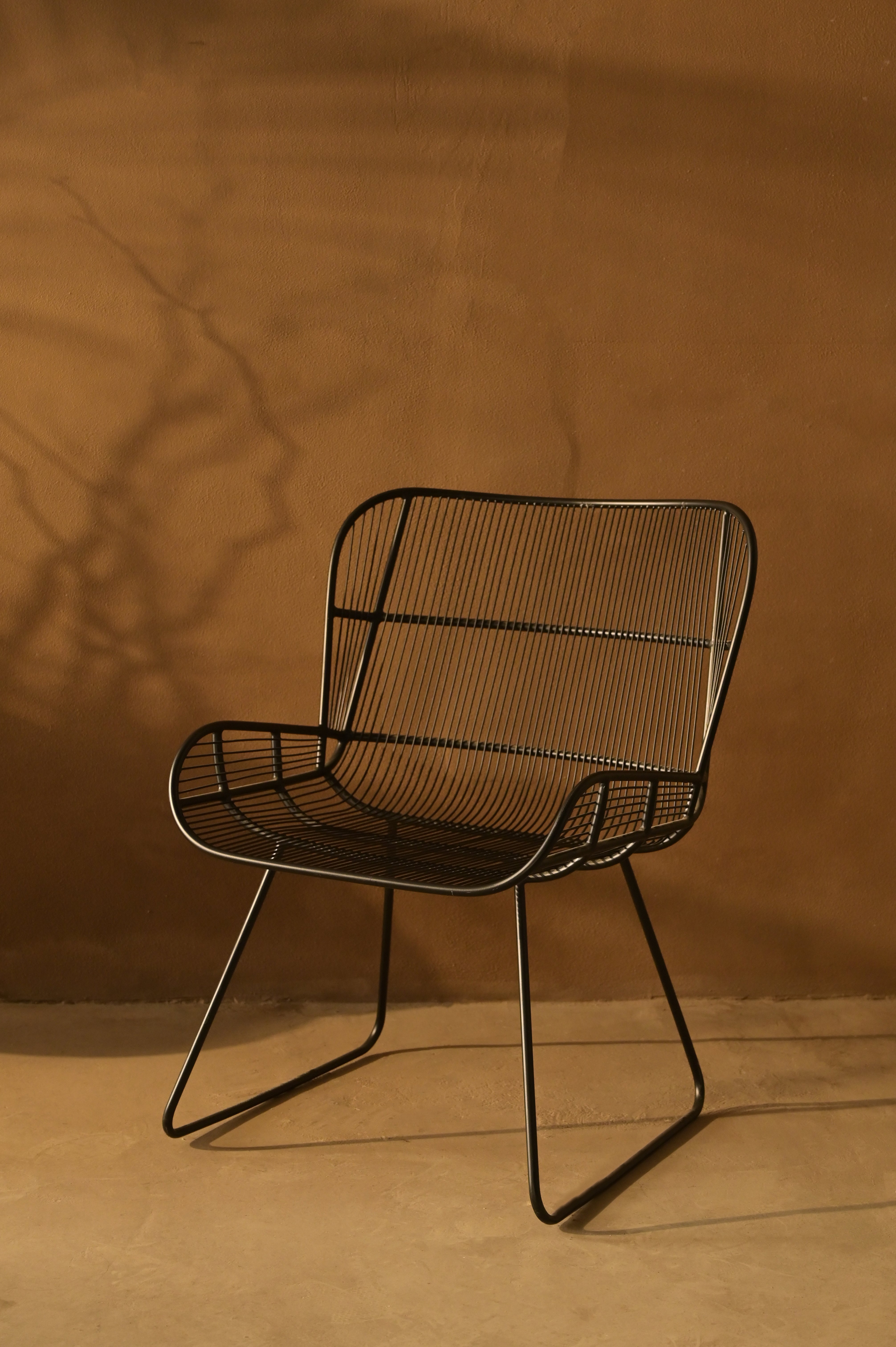 Elara Lounger - L:25 x W:25 x H:32 In inches / Metal - Indoor Furniture