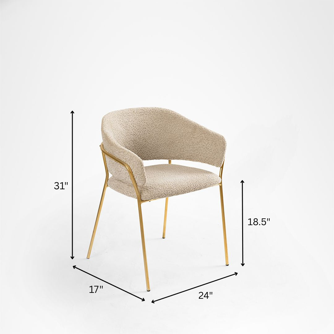 Eleanor Dining Chair Set Of 2 - Indoor Furniture