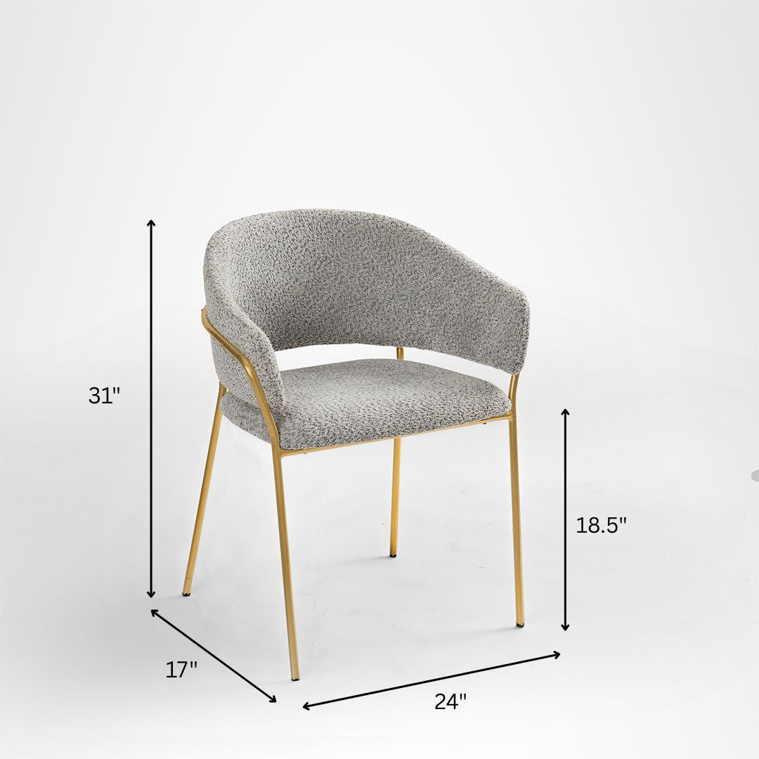 Eleanor Dining Chair Set Of 2 - Indoor Furniture