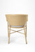 Elio Outdoor Chair Set of 2 - H: 31’’ W: 24’’ D: 23’’ SH: 20’’ / Biege / MS Frame and PVC Weaving - Outdoor Chairs