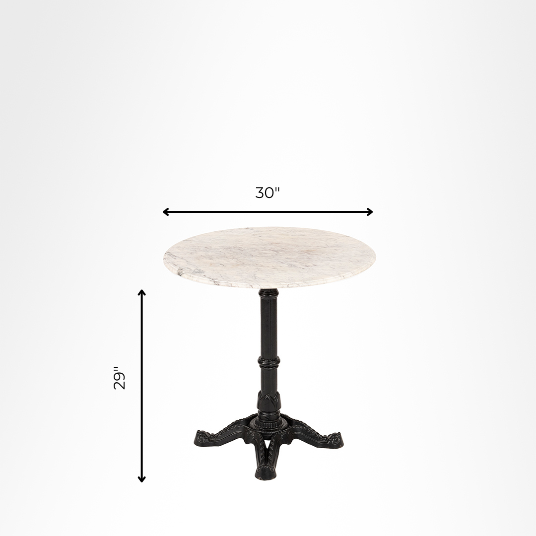 EllIs II Cast Iron Table - Outdoor