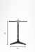 Ellis V Cast Iron Table - Outdoor Furniture