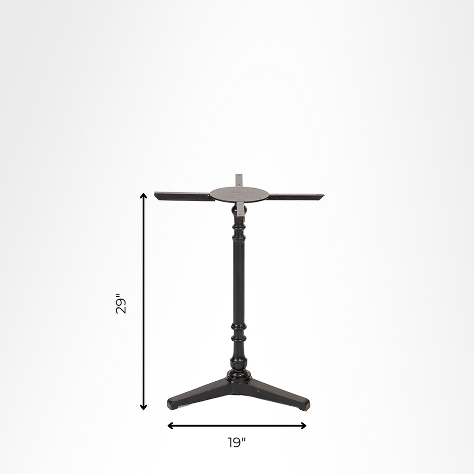 Ellis V Cast Iron Table - Outdoor Furniture