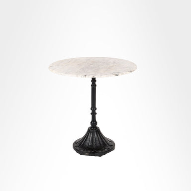 Ellis X Cast Iron Table - Cast Iron and Marble - Outdoor Furniture