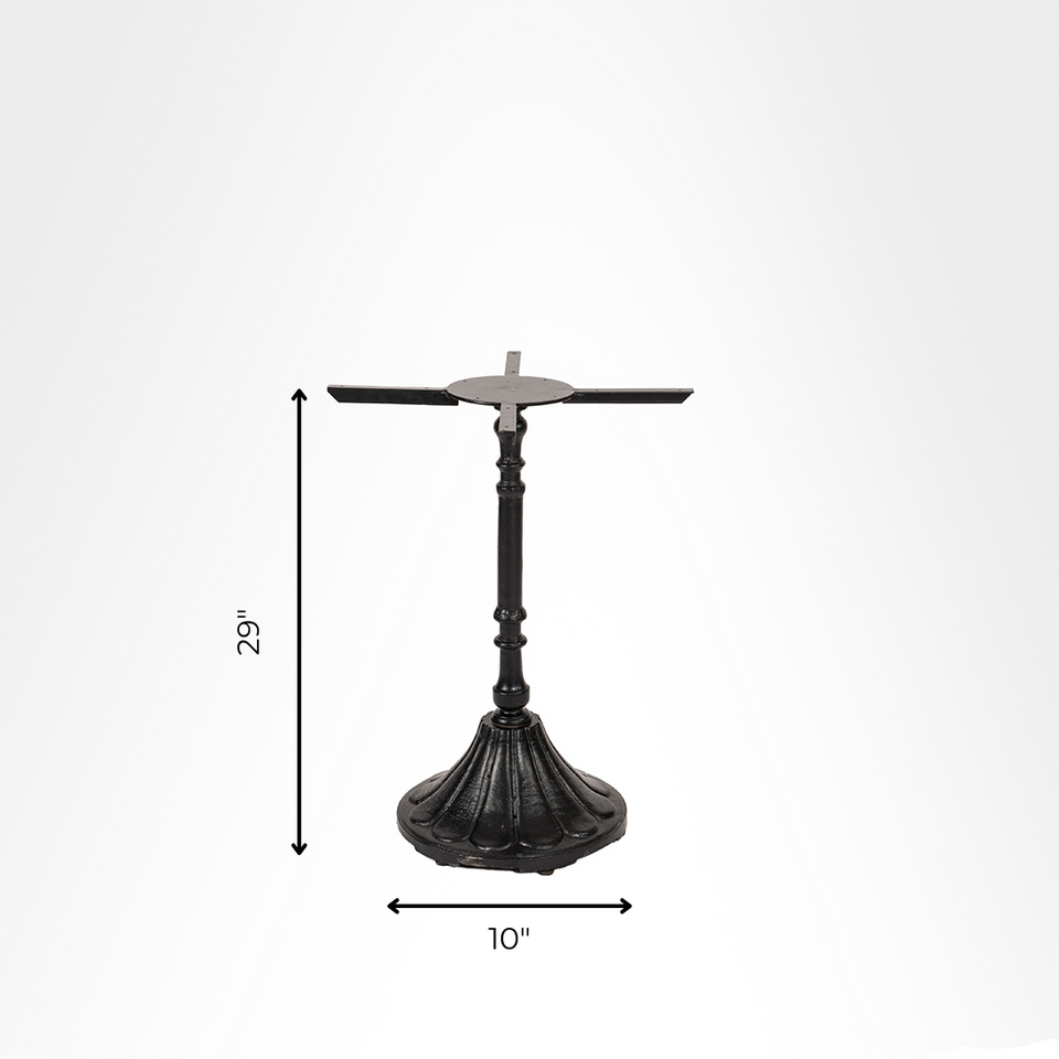 Ellis X Cast Iron Table - Outdoor Furniture