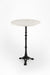 Ellis XI Cast Iron Bar Table - Black and White / Cast Iron and Marble - Outdoor Furniture