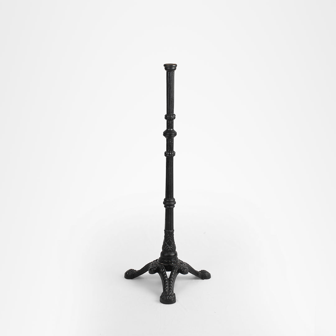 Ellis XI Cast Iron Bar Table - Black and White / Cast Iron - Outdoor Furniture