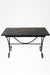 Ellis XIII Metal And Granite Table - L: 48’’ B: 24’’ H: 30’’ / Black / Metal and Granite - Outdoor Furniture