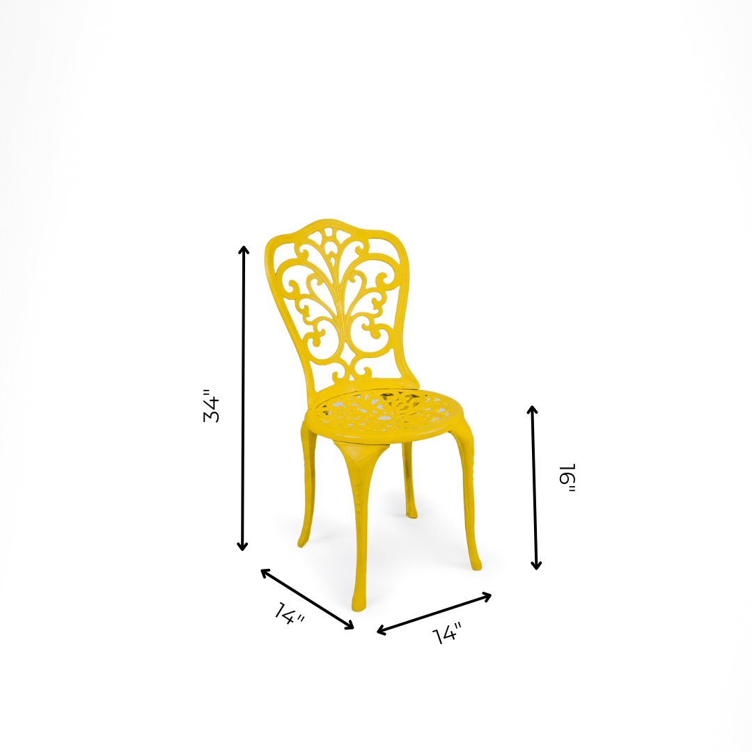 Ellis XV Cast Aluminium Chair set of 2 - Outdoor Furniture