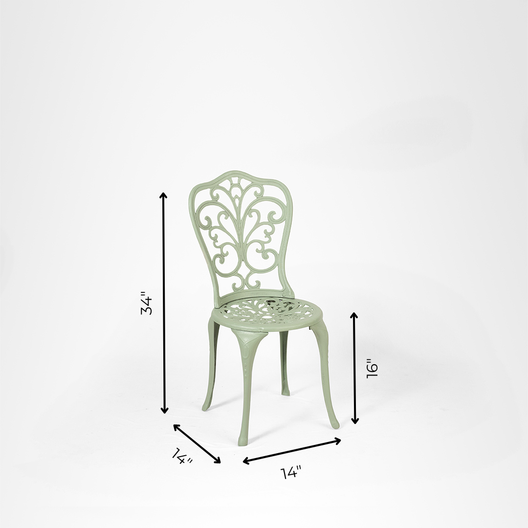 Ellis XV Cast Aluminium Chair set of 2 - Outdoor Furniture