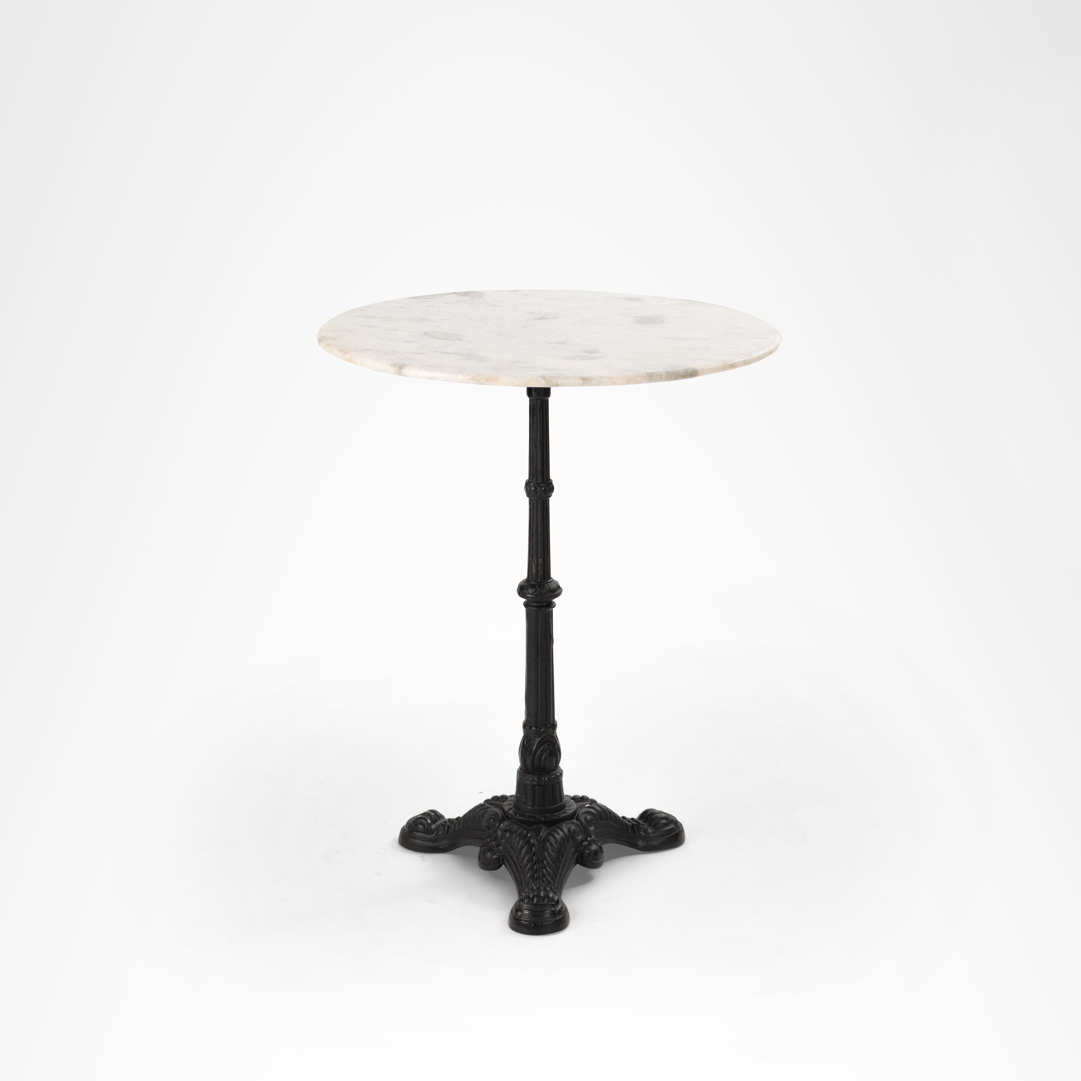 Ellis XVI Cast Iron Table - Cast Iron and Marble - Outdoor Furniture