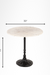 Ellis XX Cast Iron And Marble Table